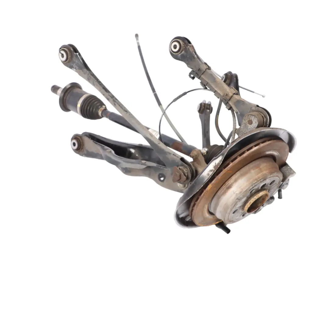 BMW F34 GT 320i N20 Rear Right O/S Leg Suspension Axle Brake Disc Hub Set - SKU 6798984-1 - Part number 6798984