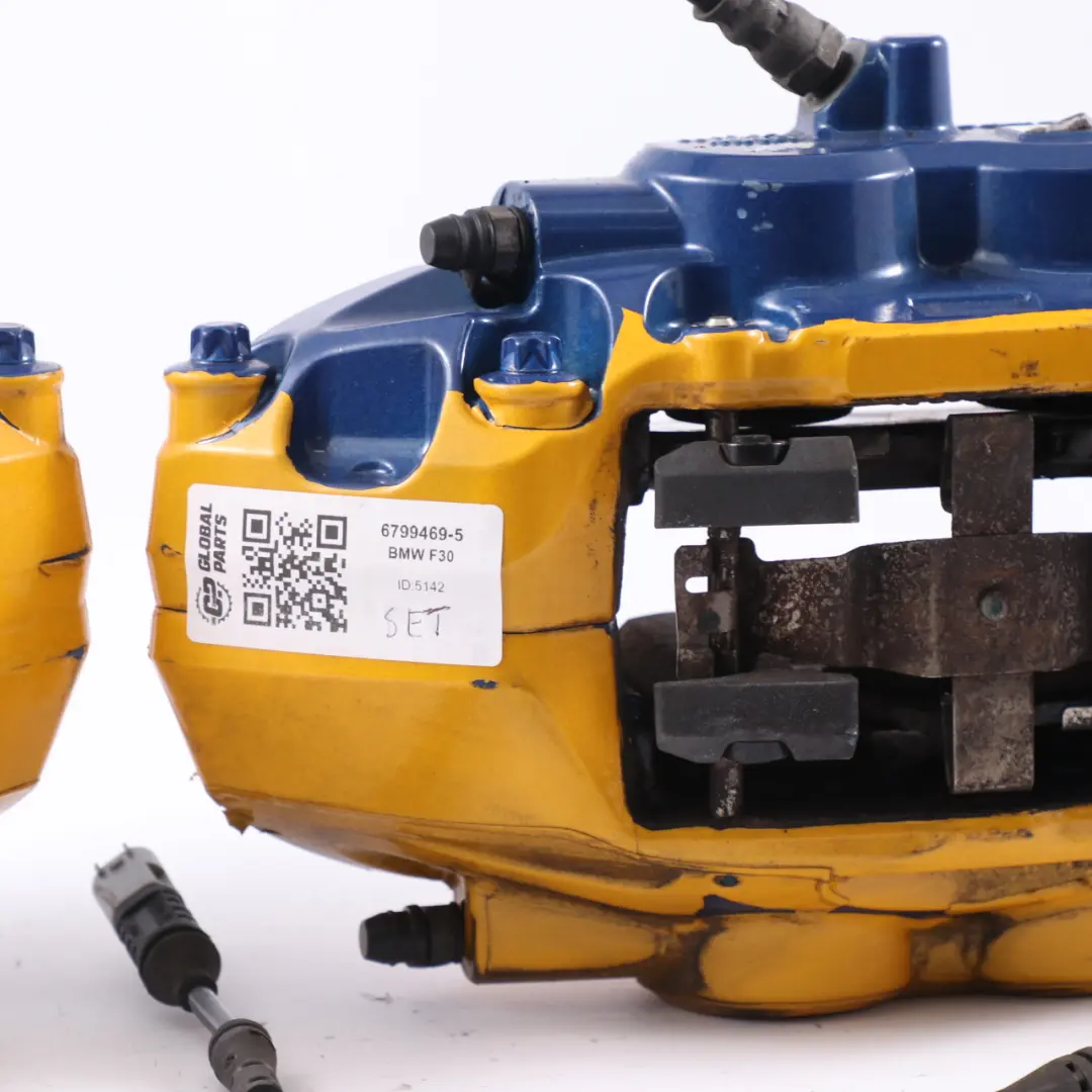 Brake Caliper Sport Performance Brake Unit Housing Front Left Right Set to BMW F30 with Part number 6799469 BMW F30 Brake Caliper Sport Performance Brake Unit Housing Front Left Right Set - SKU 6799469-5 - Part number 6799469
