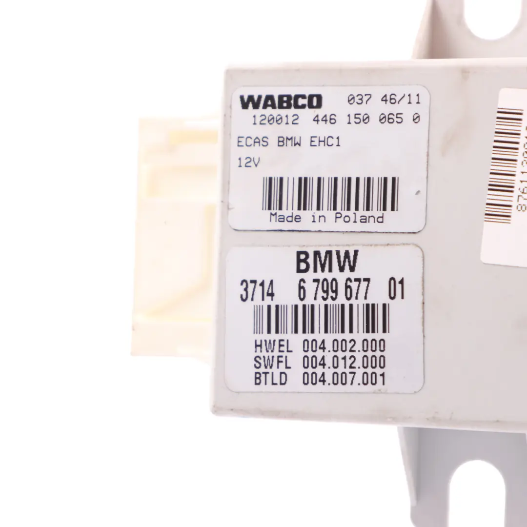 BMW F11 Touring Rear Axle Air Suspension Control Unit ECU Module - SKU 6799677 - Part number 6798937