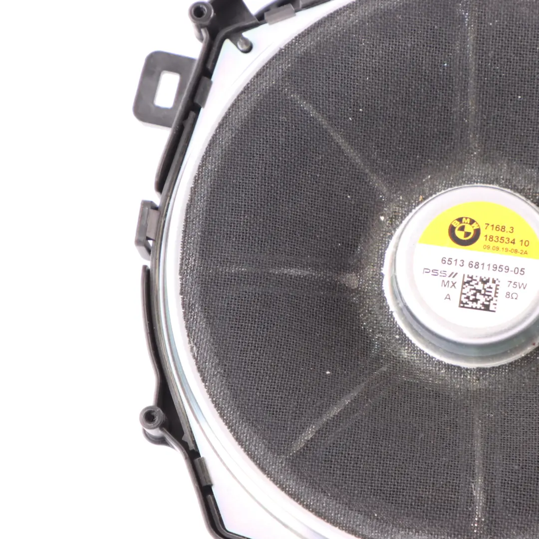  Subwoofer central BMW X3 G01 X4 G02 Speaker Woofer Audio Harman Kardon - SKU 6811959 - Numéro de pièce 6811959