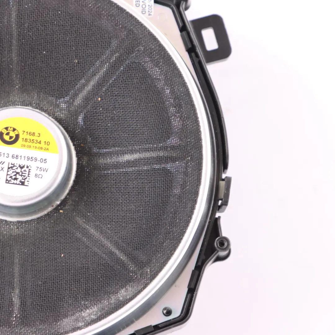  Subwoofer central BMW X3 G01 X4 G02 Speaker Woofer Audio Harman Kardon - SKU 6811959 - Numéro de pièce 6811959