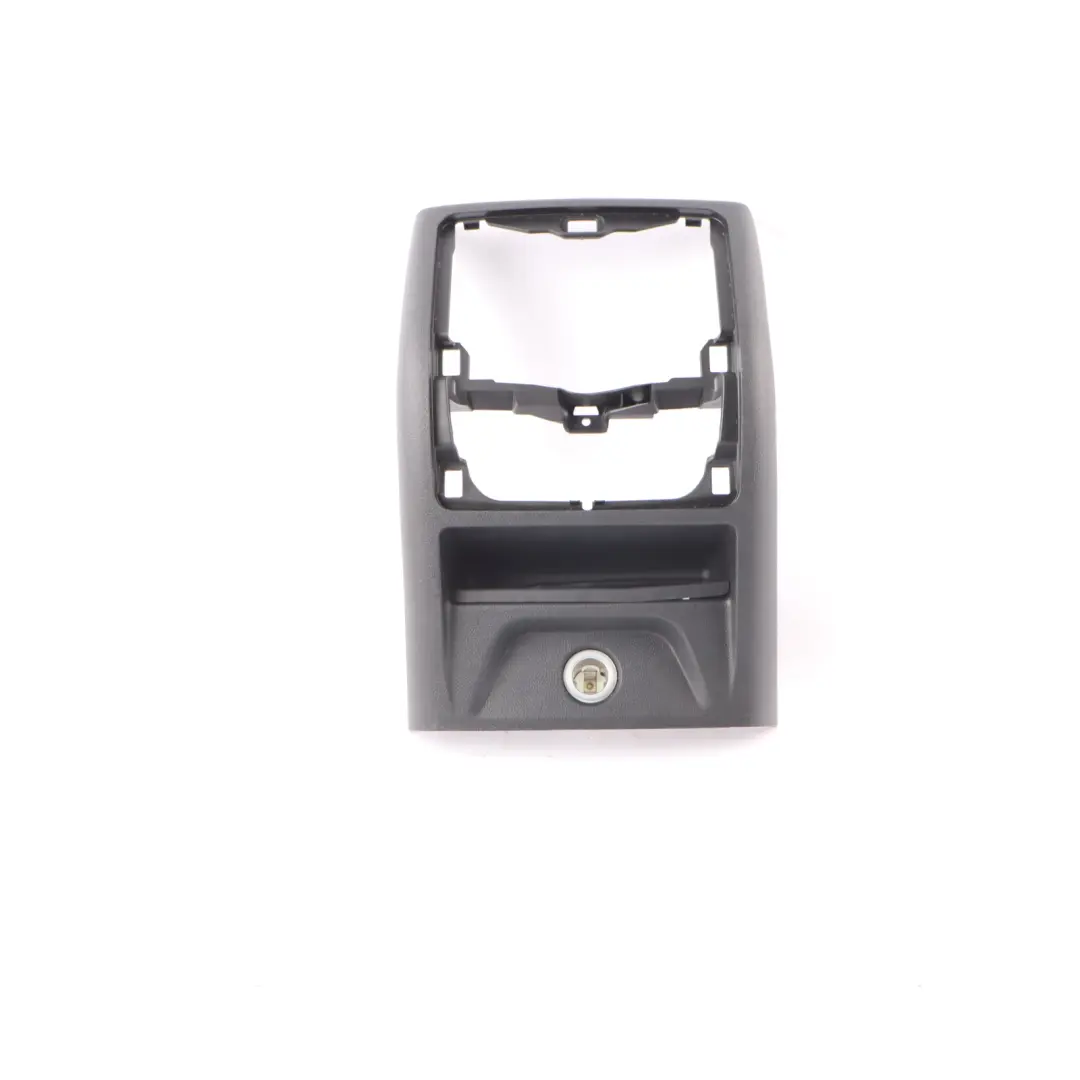 Centre Console Trim Frame Cover Surround Rear Black to BMW X3 X4 F97 F98 with Part number 6813111 BMW X3 X4 F97 F98 Centre Console Trim Frame Cover Surround Rear Black - SKU 6813111 - Part number 6813111