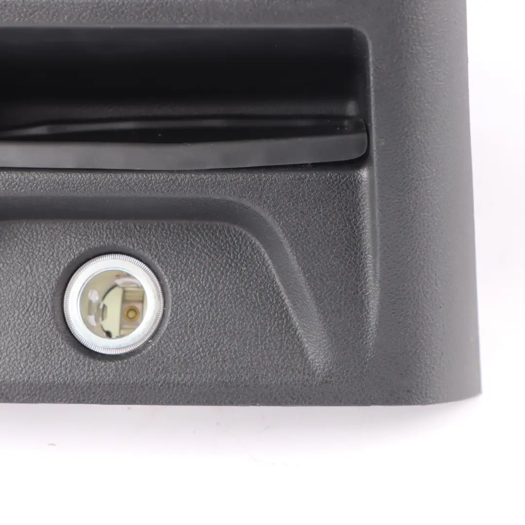 Centre Console Trim Frame Cover Surround Rear Black to BMW X3 X4 F97 F98 with Part number 6813111 BMW X3 X4 F97 F98 Centre Console Trim Frame Cover Surround Rear Black - SKU 6813111 - Part number 6813111