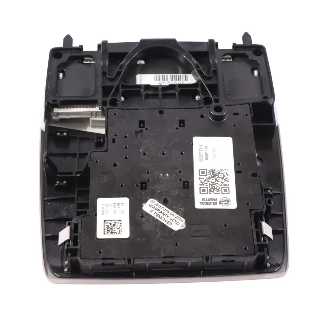 Roof Light BMW F20 F21 F30 F31 F34 F36 Headliner Switch Panel Control Grey to  with Part number 6826921  Roof Light BMW F20 F21 F30 F31 F34 F36 Headliner Switch Panel Control Grey - SKU 6826921-4 - Part number 6826921