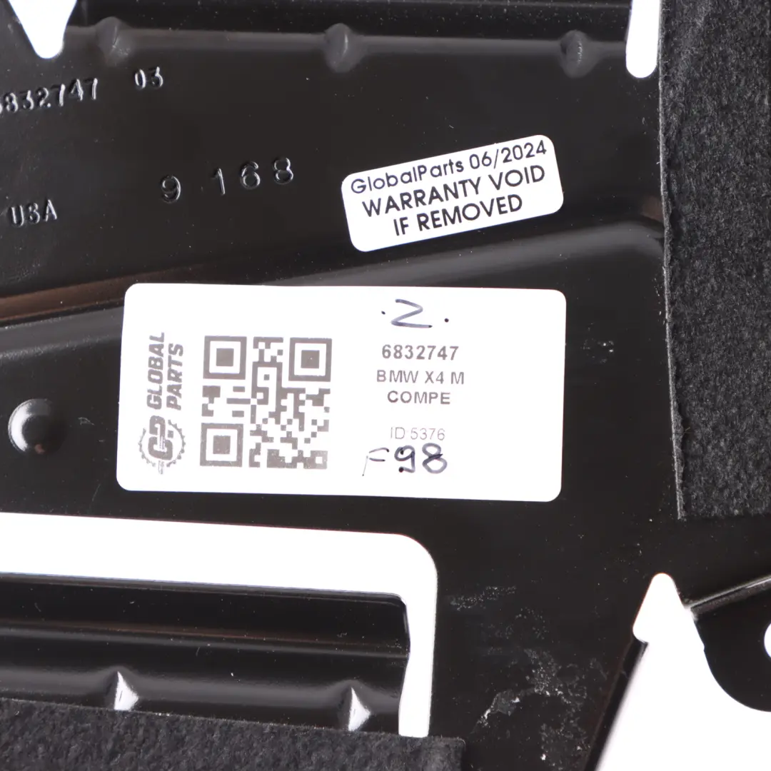 Bracket BMW X4M F98 G02 TV Module Bracket Amplifier Mount to with Part number 6832747 Bracket BMW X4M F98 G02 TV Module Bracket Amplifier Mount - SKU 6832747 - Part number 6832747