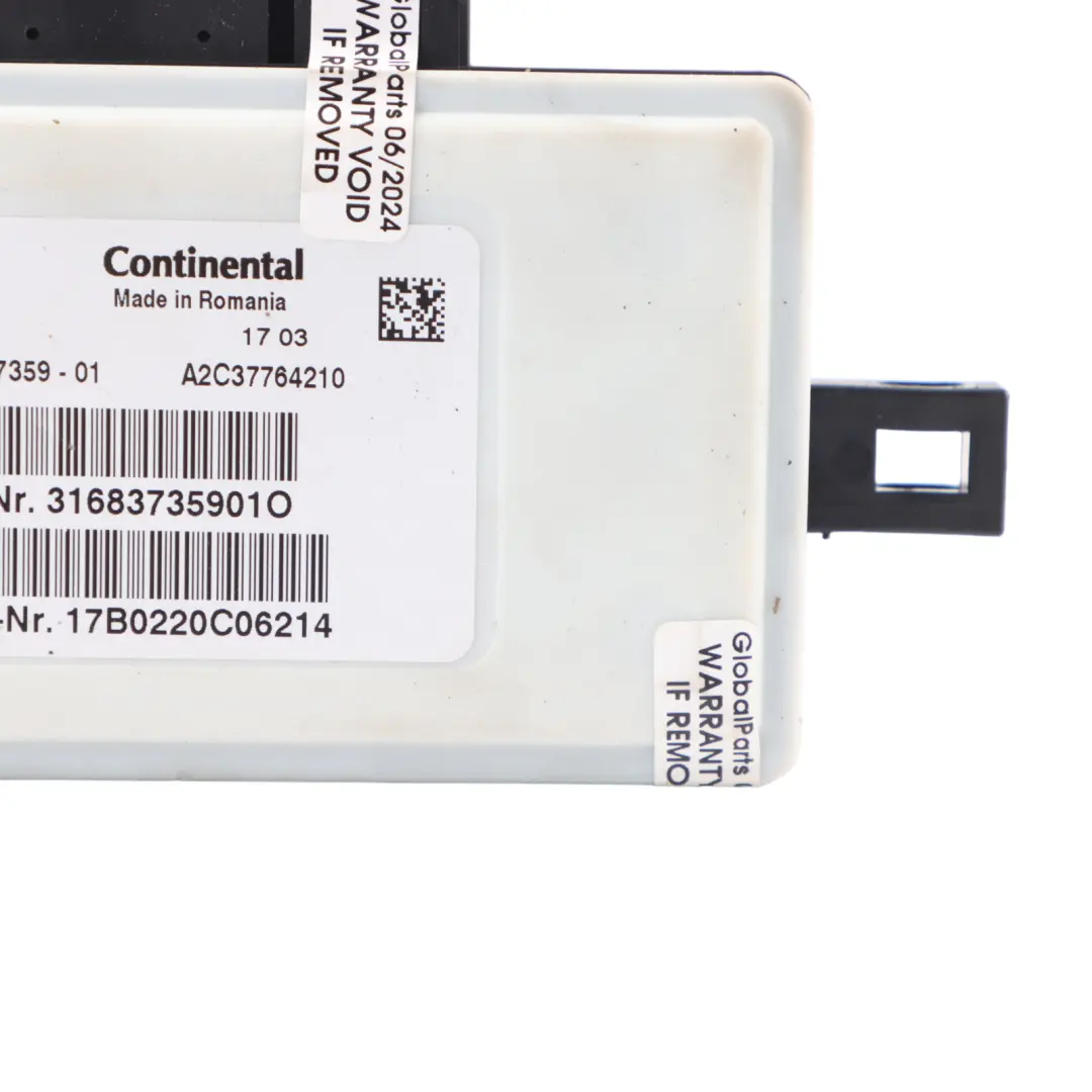 Moduł Sensor Poduszek Powietrza ECU do BMW F01 LCI F07 F10 F11 F22 F25 o numerze 6837359 BMW F01 LCI F07 F10 F11 F22 F25 Moduł Sensor Poduszek Powietrza ECU - SKU 6837359 - Numer Części 6837359