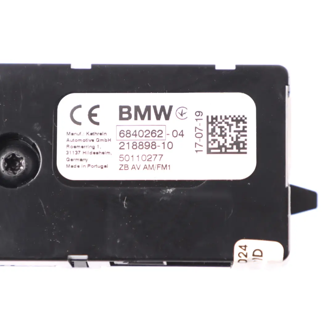 Antenna Amplifier BMW X4M F98 X4 G02 Radio Signal AM/FM Amplifier Module to with Part number 6840262 Antenna Amplifier BMW X4M F98 X4 G02 Radio Signal AM/FM Amplifier Module - SKU 6840262 - Part number 6840262
