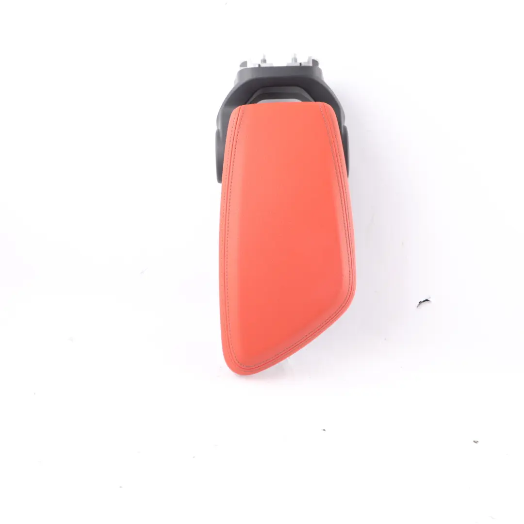 Centre Armrest Holder Cover Leather Magma Red to BMW X2 F39 with Part number 6841177 BMW X2 F39 Centre Armrest Holder Cover Leather Magma Red - SKU 6841177 - Part number 6841177