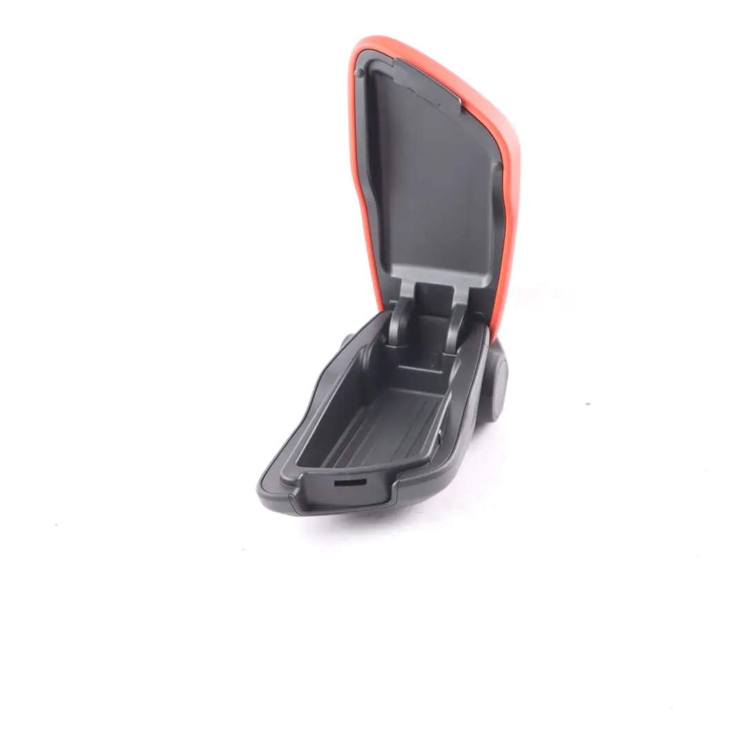 Centre Armrest Holder Cover Leather Magma Red to BMW X2 F39 with Part number 6841177 BMW X2 F39 Centre Armrest Holder Cover Leather Magma Red - SKU 6841177 - Part number 6841177