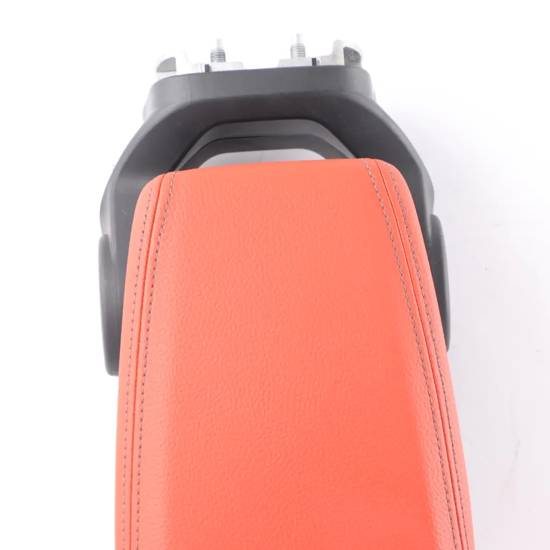 BMW X2 F39 Centre Armrest Holder Cover Leather Magma Red - SKU 6841177 - Part number 6841177