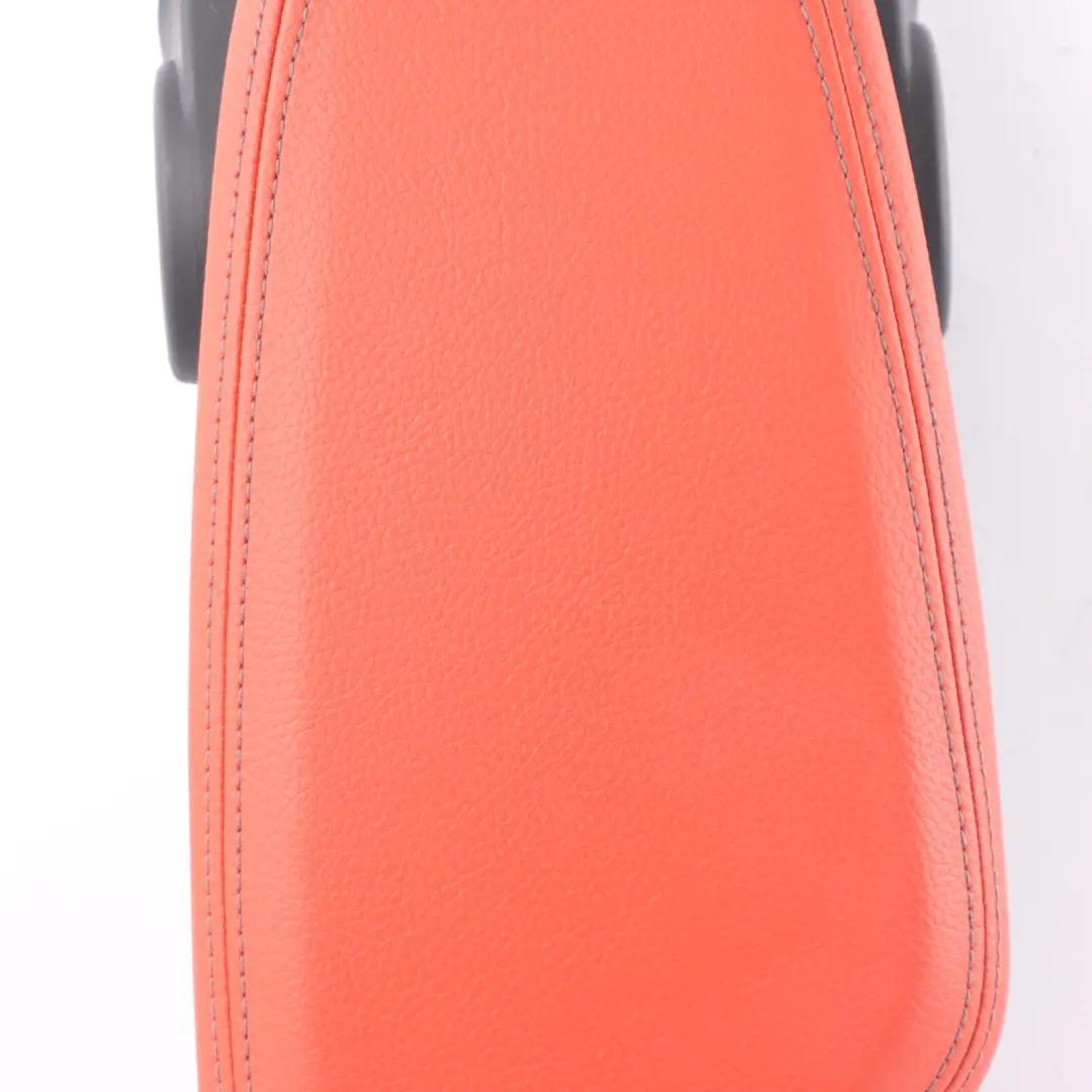 BMW X2 F39 Centre Armrest Holder Cover Leather Magma Red - SKU 6841177 - Part number 6841177