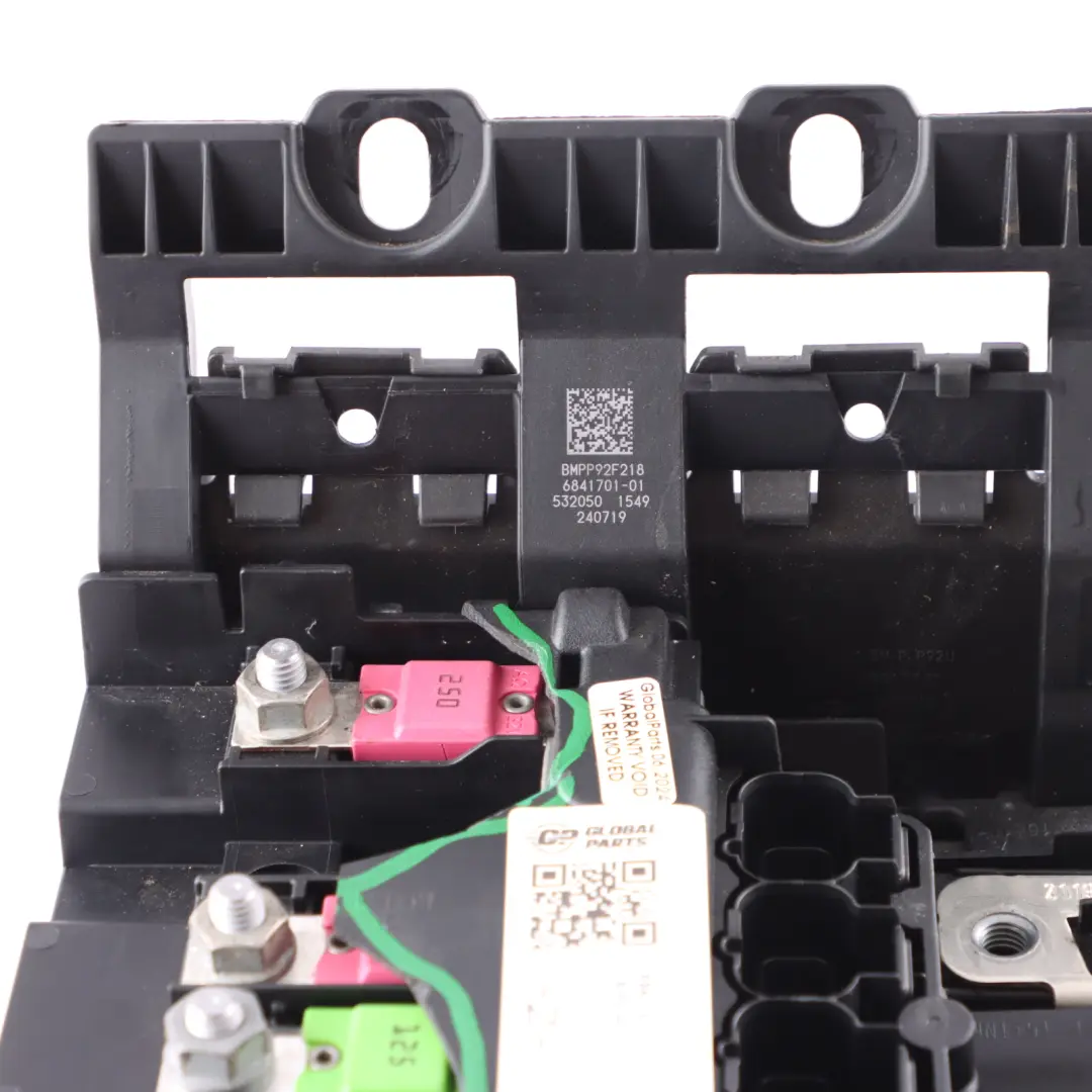 Distribution Box BMW X3 G01 X4 G02 Power Junction Point B+ Control Rear 6841701 to with Part number 6841702 Distribution Box BMW X3 G01 X4 G02 Power Junction Point B+ Control Rear 6841701 - SKU 6841702-1 - Part number 6841702