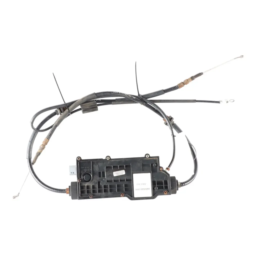 Frein à main BMW X5 E70 X6 E71 Moteur de frein main avec commande pour à propos du numéro de pièce 6850289 Frein à main BMW X5 E70 X6 E71 Moteur de frein main avec commande - SKU 6850289-3 - Numéro de pièce 6850289