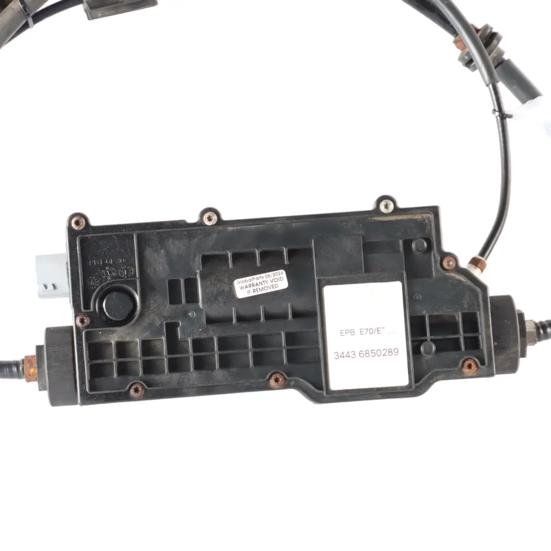 Frein à main BMW X5 E70 X6 E71 Moteur de frein main avec commande pour à propos du numéro de pièce 6850289 Frein à main BMW X5 E70 X6 E71 Moteur de frein main avec commande - SKU 6850289-3 - Numéro de pièce 6850289