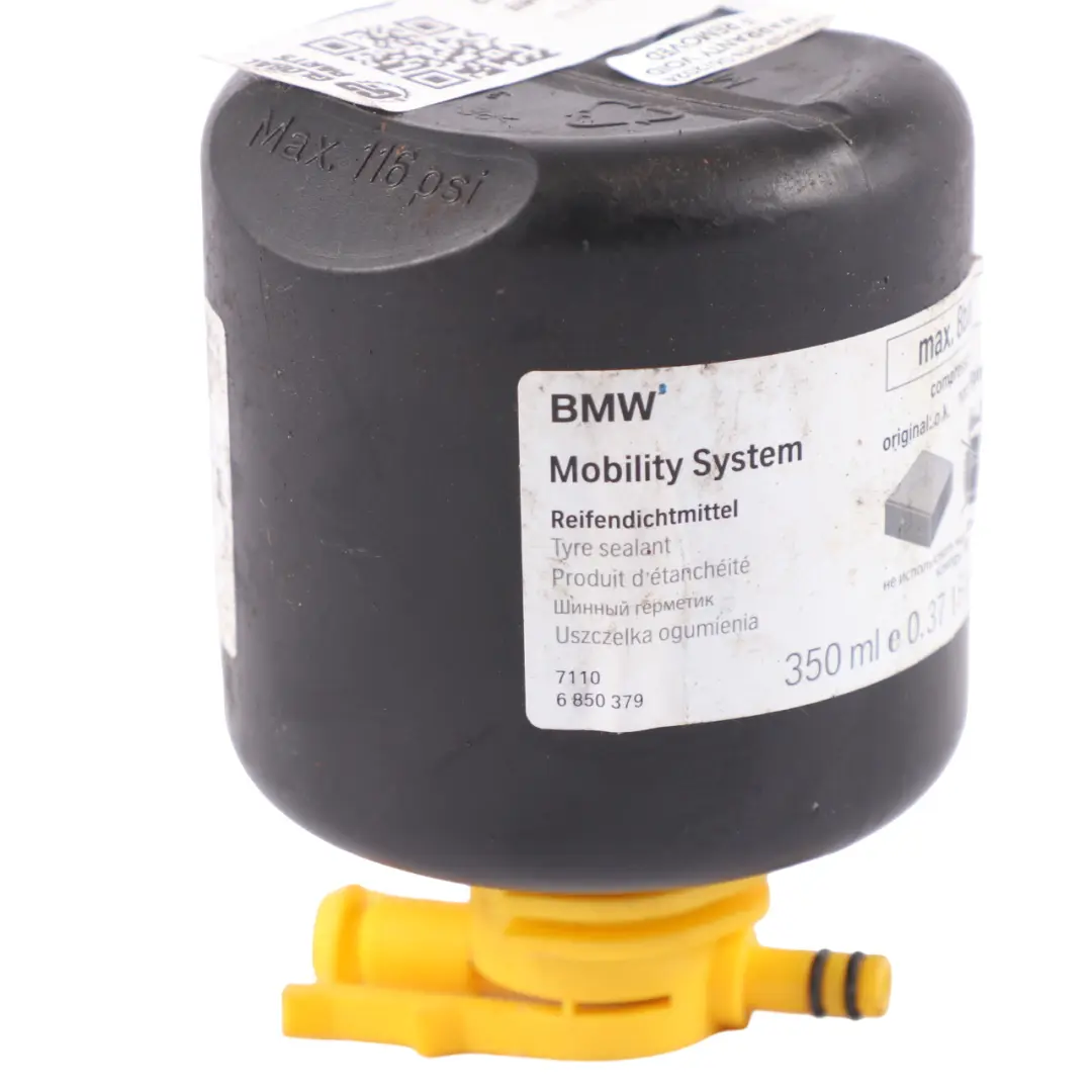 BMW F20 F21 F30 F31 F32 F33 F36 Tyre Sealant Sealer Tirefit Container - SKU 6850379-1 - Part number 6850379