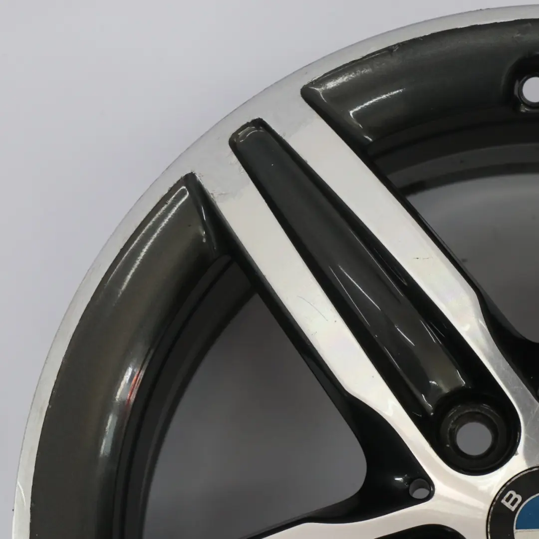 BMW F45 F46 Orbitgrey Alloy Wheel Rim 17" 7,5J ET:54 Star Spoke 379 - SKU 6855091-4 - Part number 6855091