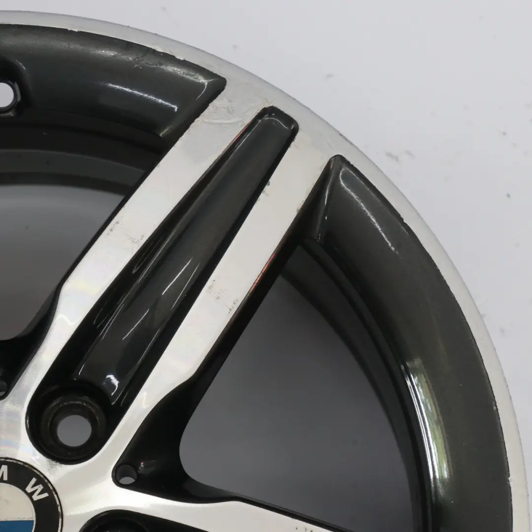 BMW F45 F46 Orbitgrey Alloy Wheel Rim 17" 7,5J ET:54 Star Spoke 379 - SKU 6855091-4 - Part number 6855091