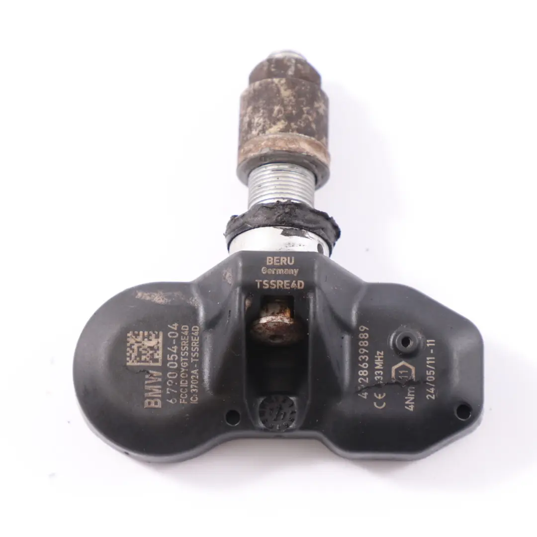 Sensor de presión de neumáticos original BMW RDC 433MHZ para con número de pieza 6856227 Sensor de presión de neumáticos original BMW RDC 433MHZ - SKU 6856227-1 - Número de pieza 6856227