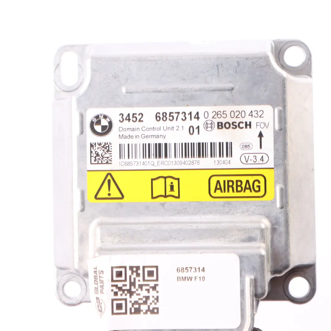 Crash Module BMW F01 F02 LCI F10 F11 F13 ICM Control Unit ECU to with Part number 6857314 Crash Module BMW F01 F02 LCI F10 F11 F13 ICM Control Unit ECU - SKU 6857314 - Part number 6857314