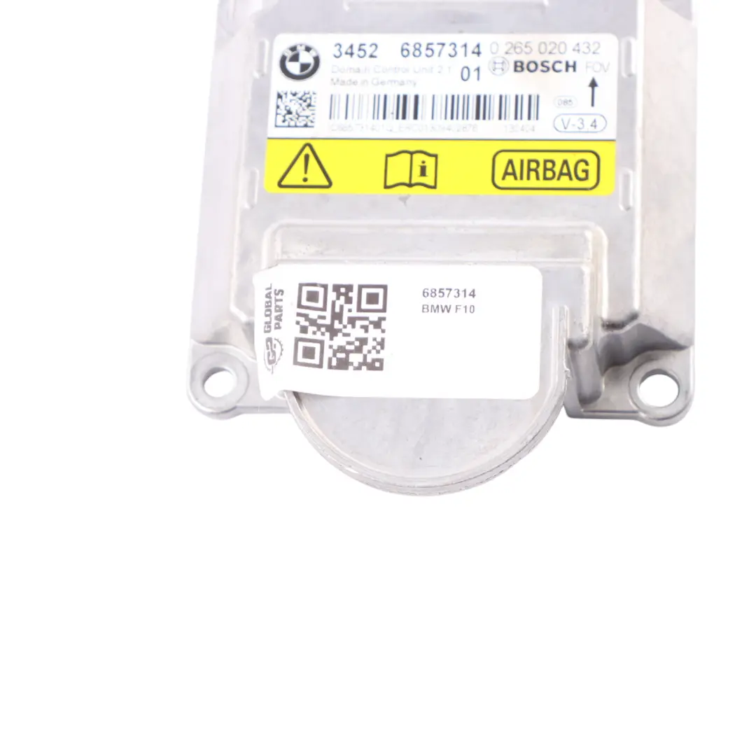 BMW F01 F02 LCI F10 F11 F13 ICM Sensor Sterownik Poduszek Powietrznych - SKU 6857314 - Numer Części 6857314