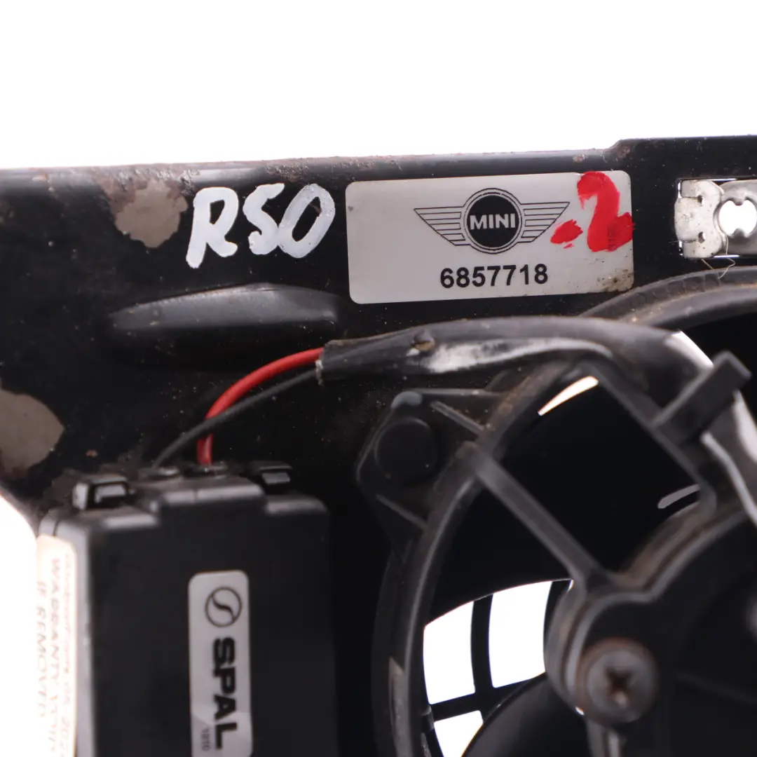 Steering Pump Cooling Mini R50 R52 R53 W10 W11 Fan With Protecting Grille to Power with Part number 6857718 Power Steering Pump Cooling Mini R50 R52 R53 W10 W11 Fan With Protecting Grille - SKU 6857718-2 - Part number 6857718