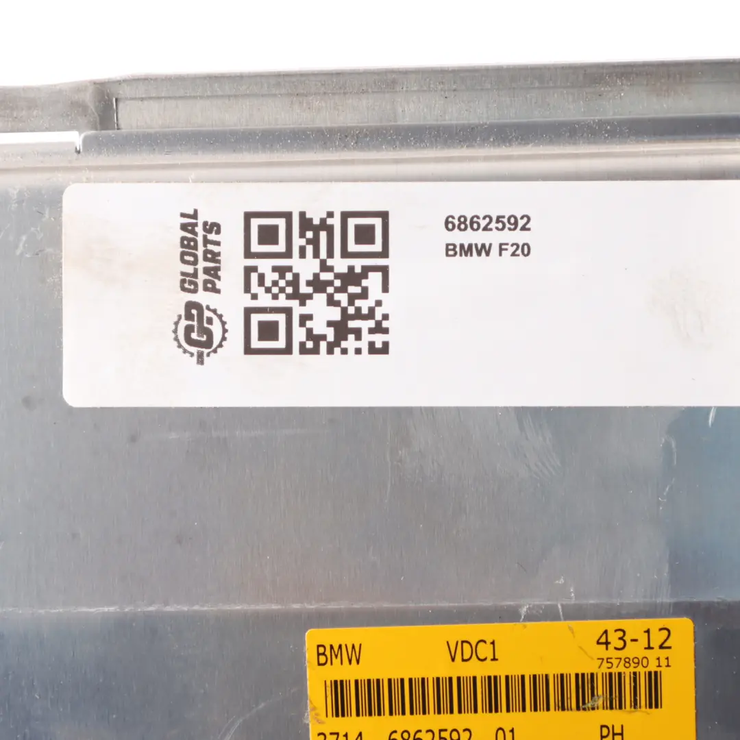 Suspension Control Module BMW X5 F15 F20 F30 VDC Unit to with Part number 6862592 Suspension Control Module BMW X5 F15 F20 F30 VDC Unit - SKU 6862592 - Part number 6862592