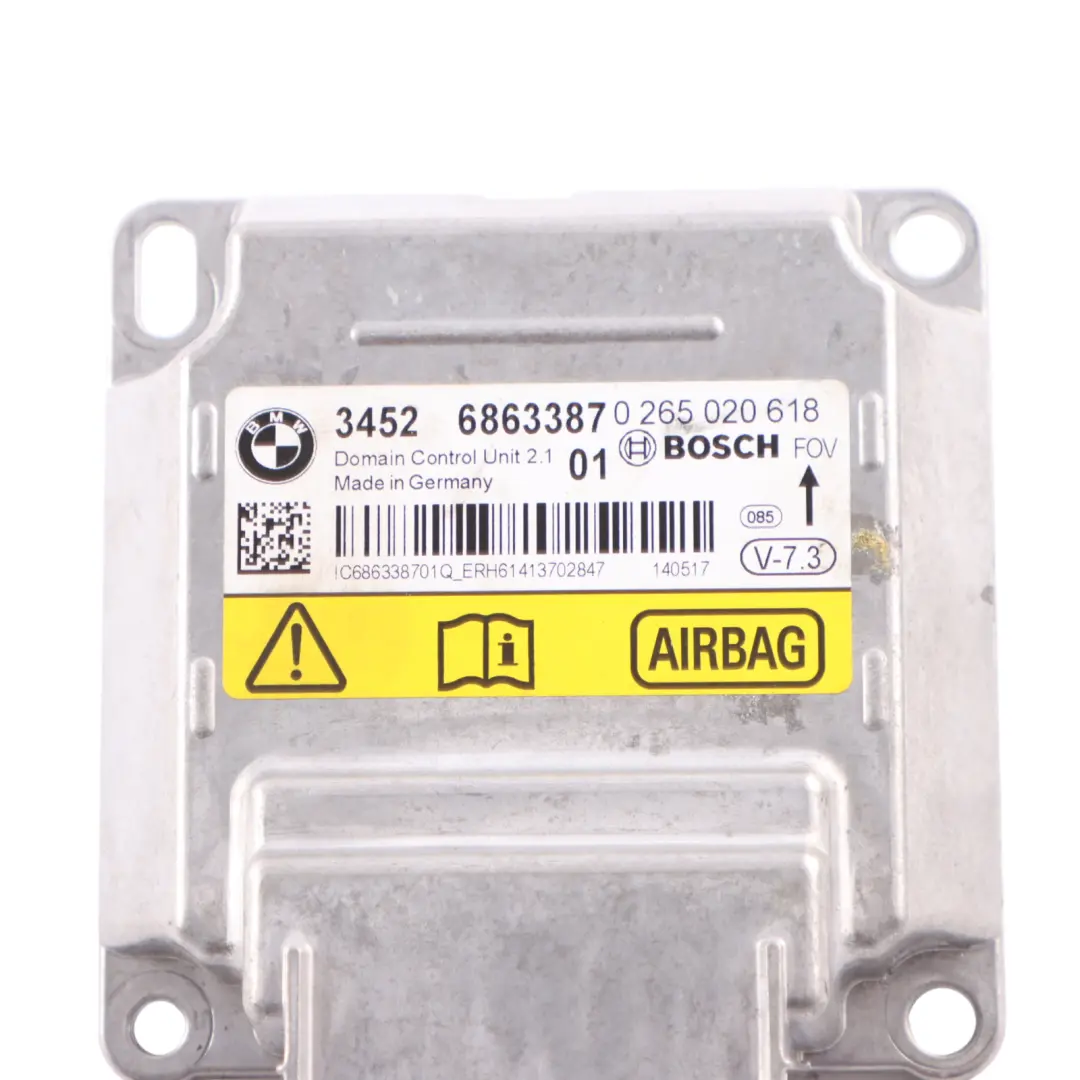 Air Module BMW F20 F23 F30 F32 F36 Safety Control Module ICM Plus Unit - SKU 6863387 - Part number 6887754