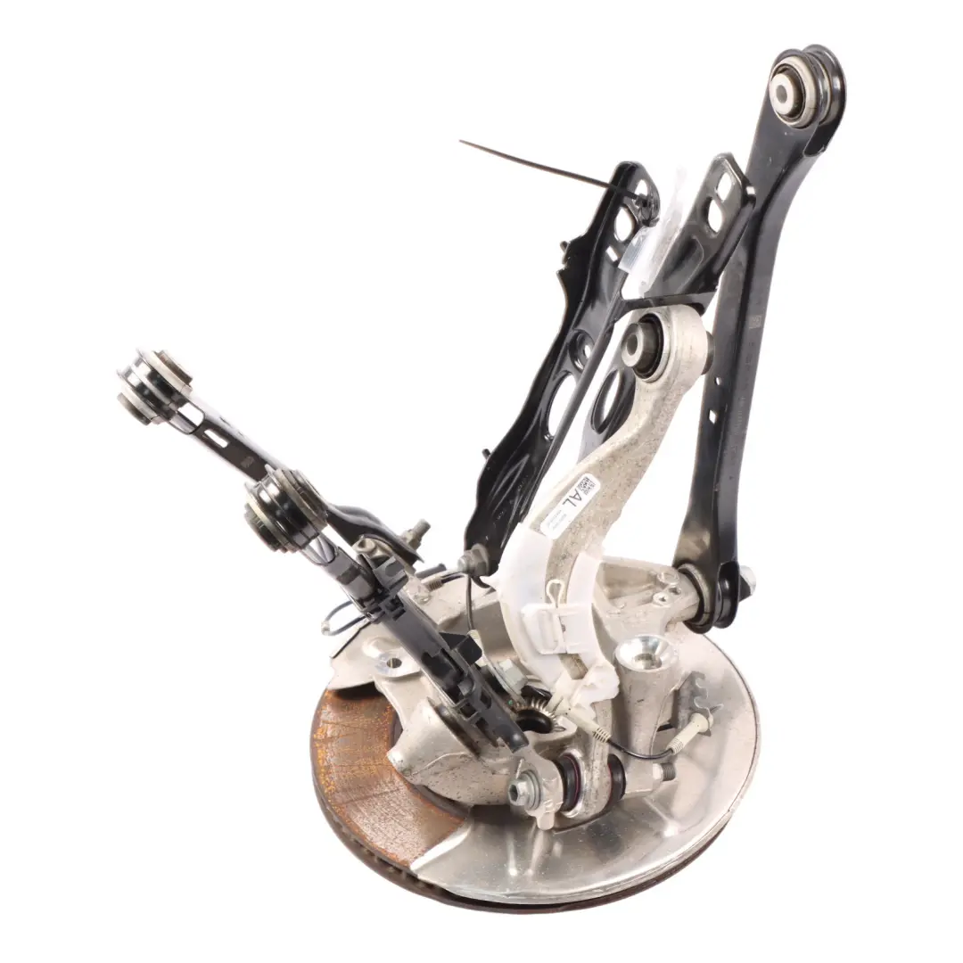 Suspension Leg BMW G30 Rear Axle Left N/S Wheel Carrier Hub Mount to with Part number 6866335 Suspension Leg BMW G30 Rear Axle Left N/S Wheel Carrier Hub Mount - SKU 6866335-2 - Part number 6866335