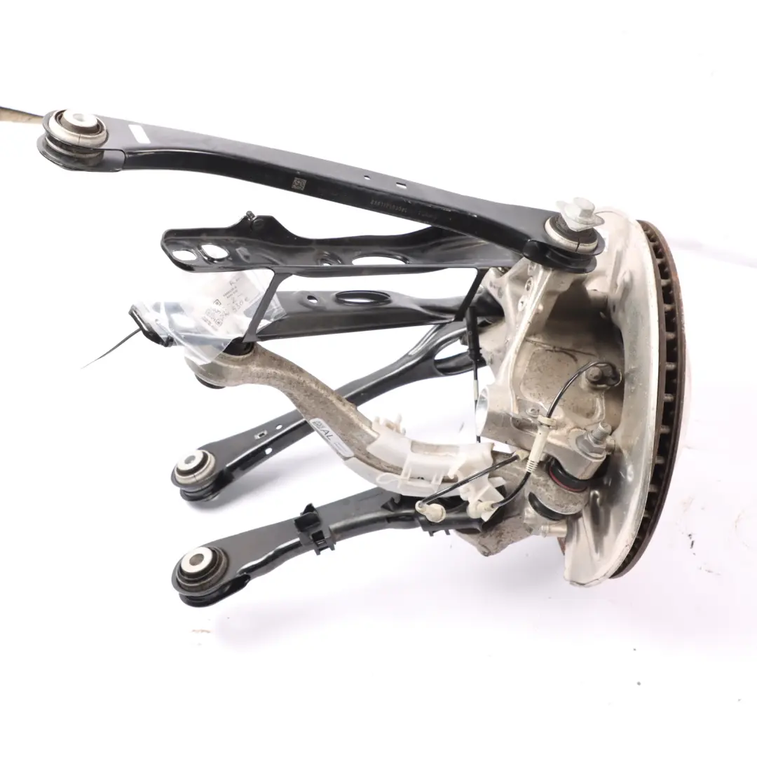 Suspension Leg BMW G30 Rear Axle Left N/S Wheel Carrier Hub Mount to with Part number 6866335 Suspension Leg BMW G30 Rear Axle Left N/S Wheel Carrier Hub Mount - SKU 6866335-2 - Part number 6866335
