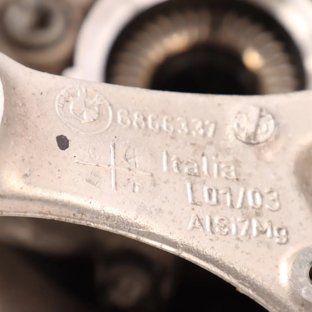 Suspension Leg BMW G30 Rear Axle Left N/S Wheel Carrier Hub Mount to with Part number 6866335 Suspension Leg BMW G30 Rear Axle Left N/S Wheel Carrier Hub Mount - SKU 6866335-2 - Part number 6866335