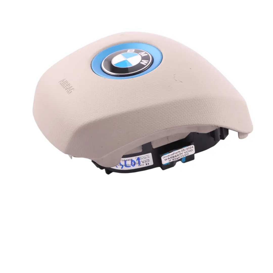 Driver Side Steering Wheel Air Module Gray Carumgrau to BMW I3 I01 with Part number 6870365 BMW I3 I01 Driver Side Steering Wheel Air Module Gray Carumgrau - SKU 6870365 - Part number 6870365