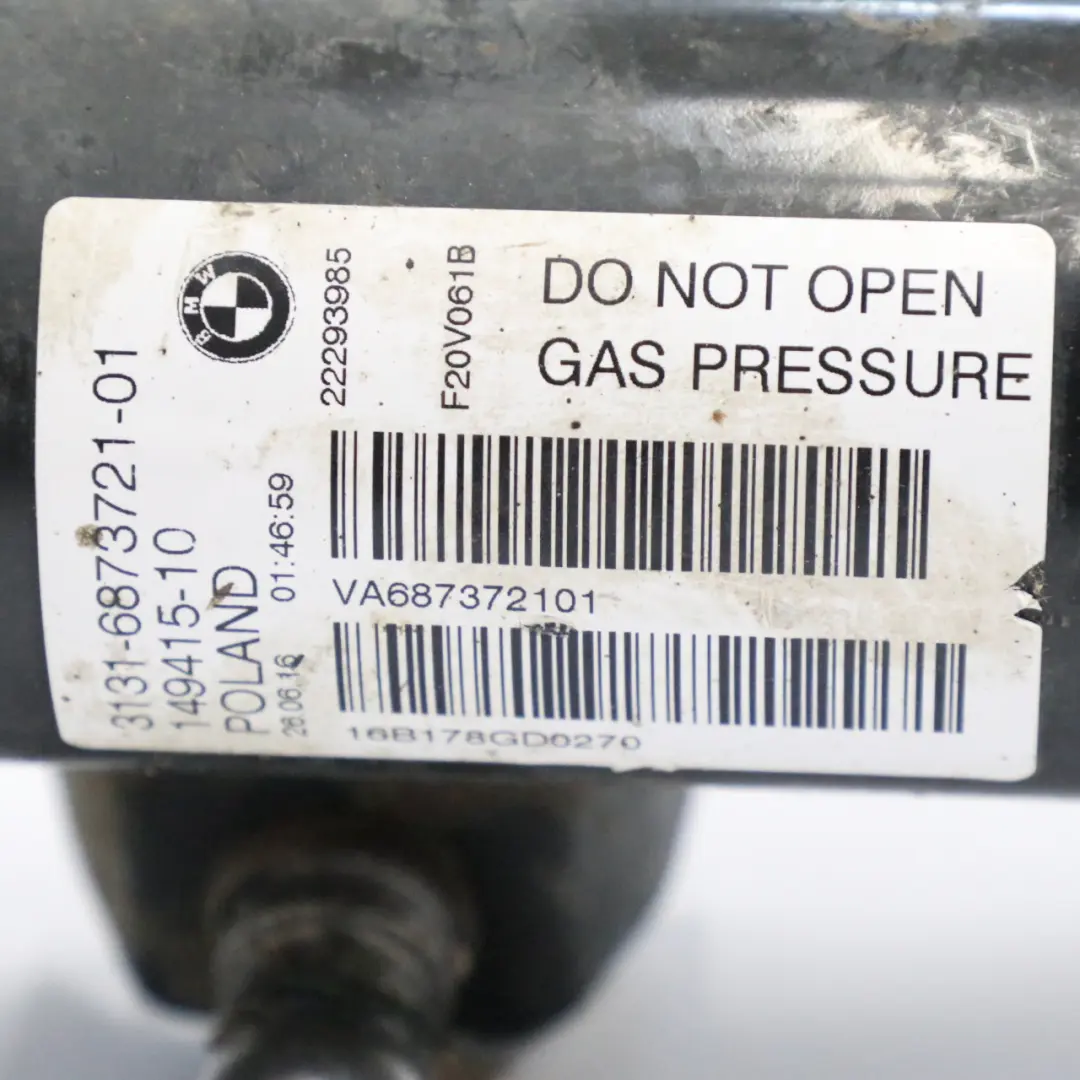 BMW F20 F21 F22 Amortisseur Ressort Jambe de Force Avant Droite Gauche - SKU 6873721-7 - Numéro de pièce 6873721