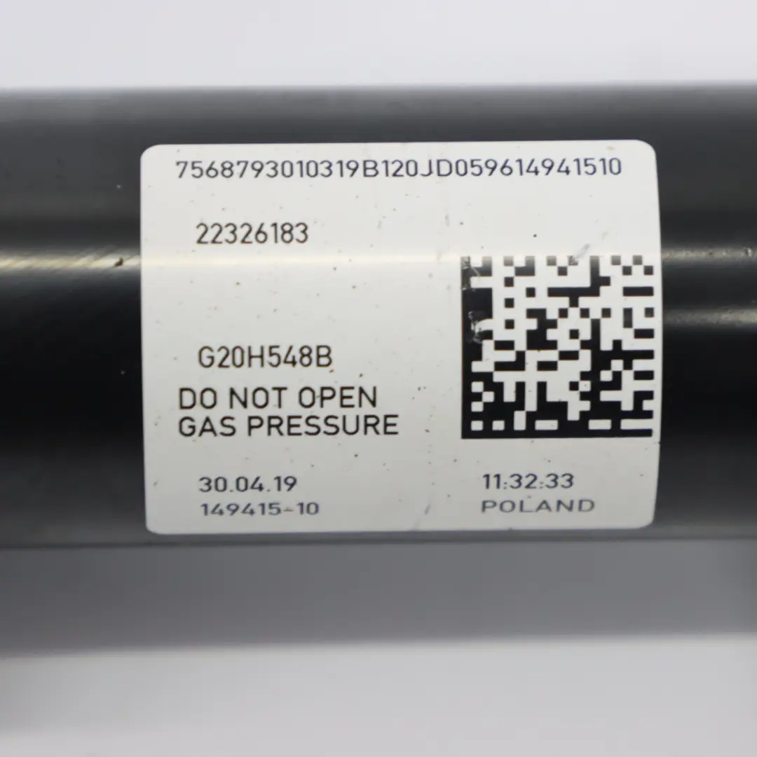 Muelle Puntal BMW G20 Suspensión Trasera Izquierda Amortiguador para con número de pieza 6879301 Muelle Puntal BMW G20 Suspensión Trasera Izquierda Amortiguador - SKU 6879301 - Número de pieza 6879301