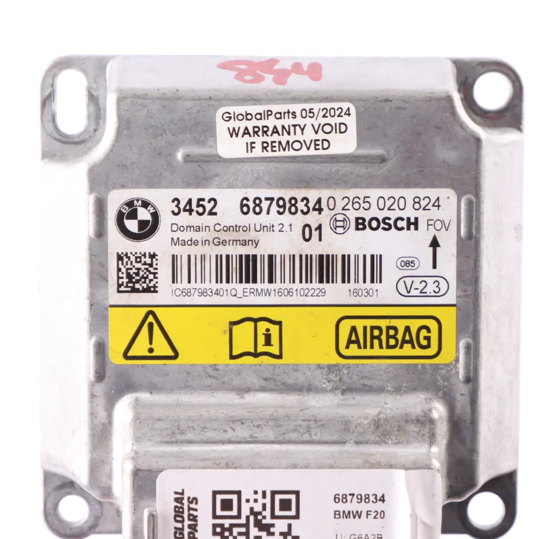  Unidad de Control BMW F20 F21 F22 F30 F31 F32 ICM Módulo ECU - SKU 6879834 - Número de pieza 6879834