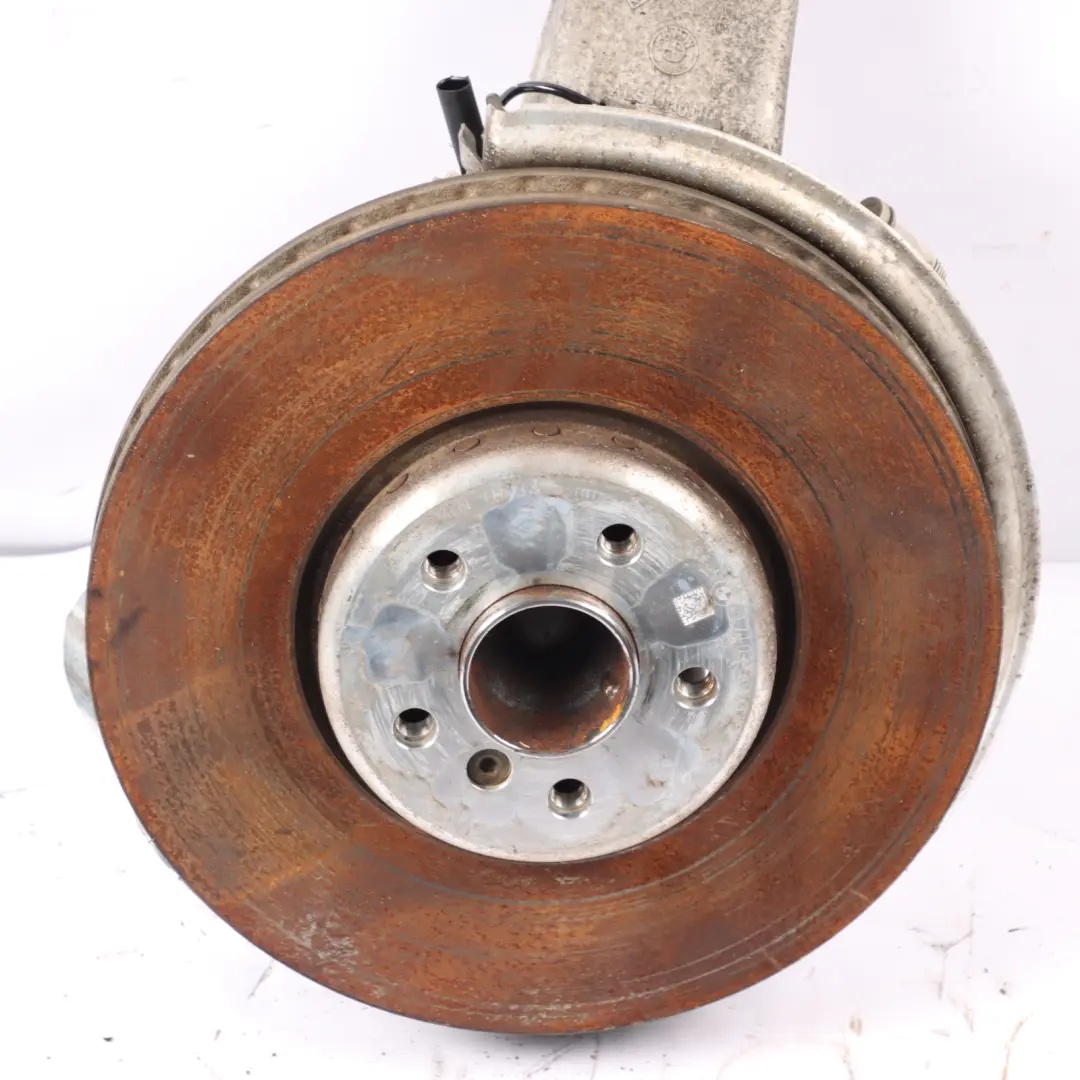 Carrier Front Right O/S Suspension Leg Axle Brake Disc Wheel Hub to BMW G30 Wheel with Part number 6884382 BMW G30 Wheel Carrier Front Right O/S Suspension Leg Axle Brake Disc Wheel Hub - SKU 6884382-1 - Part number 6884382