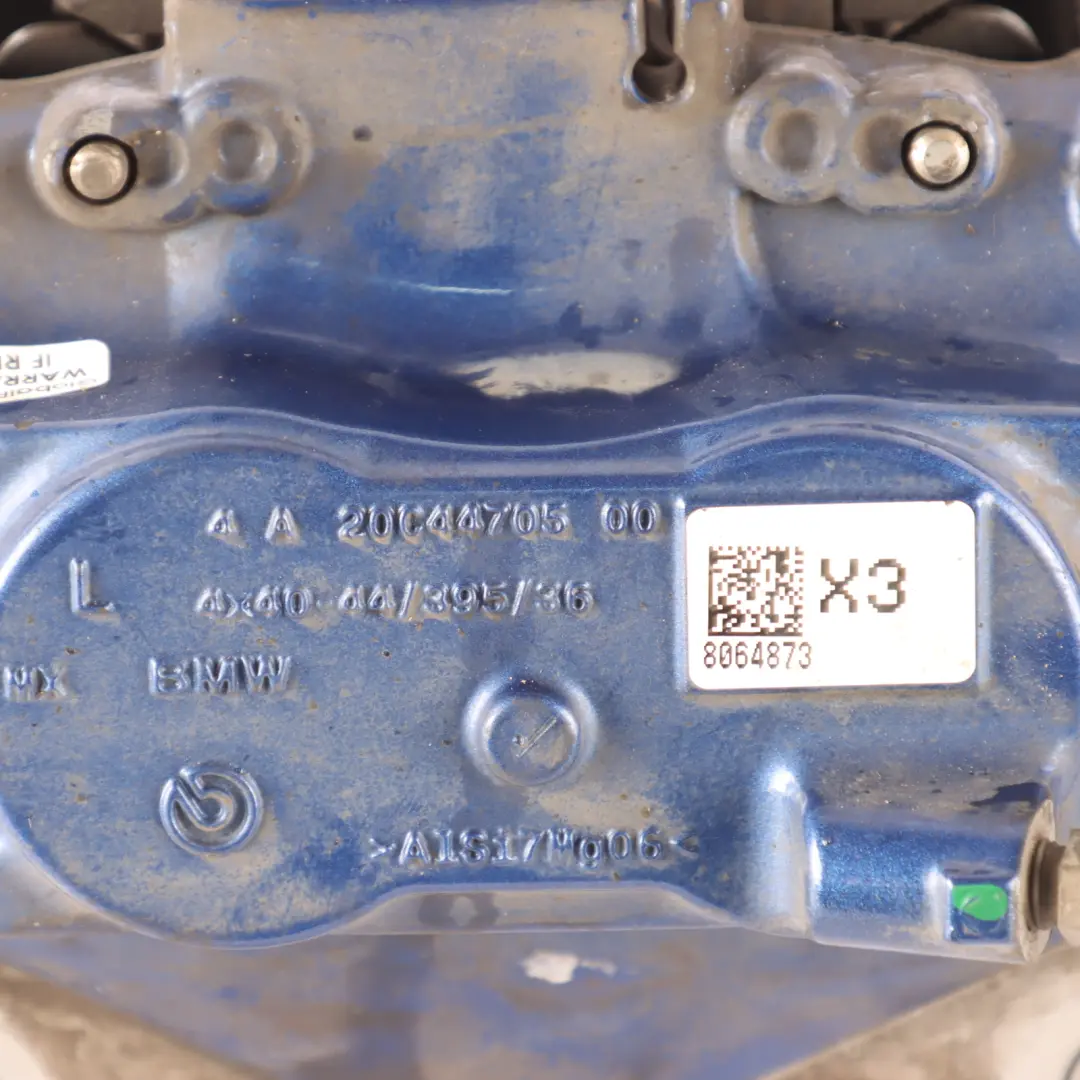 Bremssattel Vorne Links für BMW X3 M F97 X4 M F98 x5 G05 X6 G06 X7 G07 mit Teilenummer 6891327 BMW X3 M F97 X4 M F98 x5 G05 X6 G06 X7 G07 Bremssattel Vorne Links - SKU 6891327 - Teilenummer 6891327