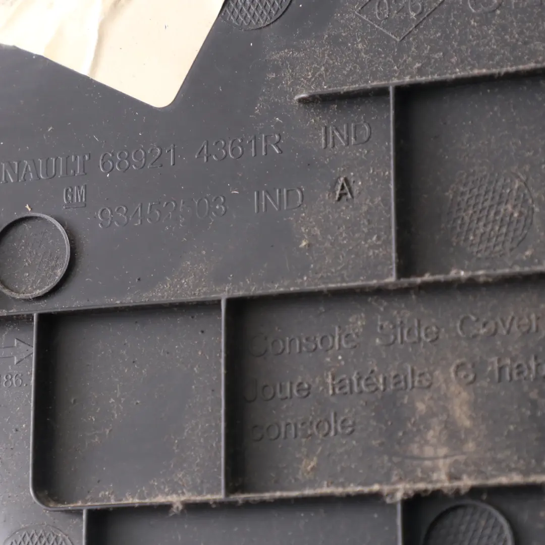 Cache Console Tableau Bord Gauche 689200230R pour Renault Trafic III Vivaro B à propos du numéro de pièce 689214361R Renault Trafic III Vivaro B Cache Console Tableau Bord Gauche 689200230R - SKU 689214361R - Numéro de pièce 689214361R