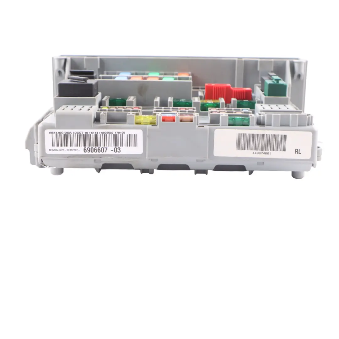  Caja fusibles BMW E87 E90 E91 E92 relé distribución energía delantera - SKU 6906607 - Número de pieza 6978270