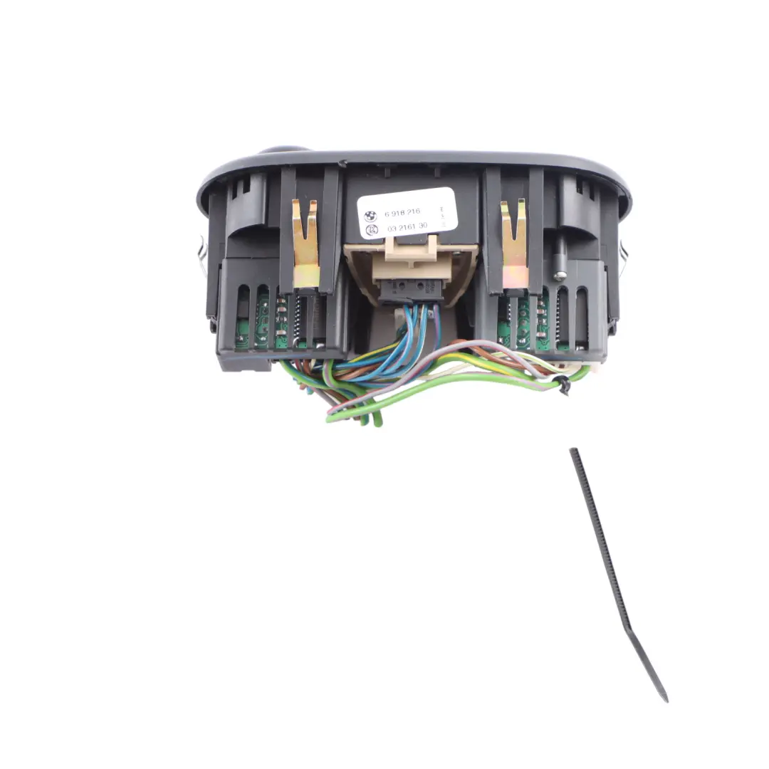 Folding Wing Mirror Heated Seat Switch Button to MINI Cooper R50 R52 R53 with Part number 6918216 MINI Cooper R50 R52 R53 Folding Wing Mirror Heated Seat Switch Button - SKU 6918216-2 - Part number 6918216