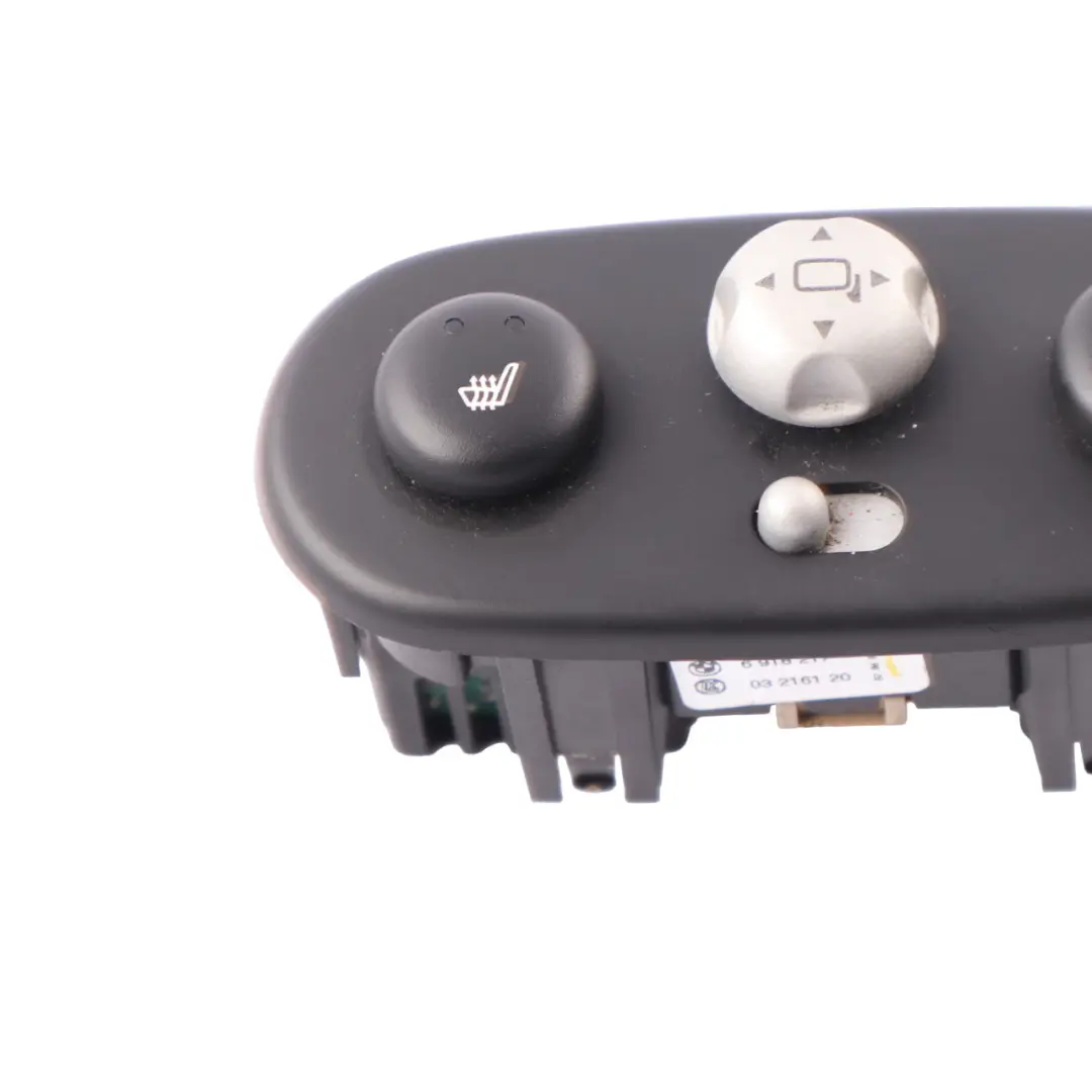 Interruptor Ajuste Espejo Unidad Asiento Calefactado para Mini R50 R52 R53 con número de pieza 6918217 Mini R50 R52 R53 Interruptor Ajuste Espejo Unidad Asiento Calefactado - SKU 6918217-3 - Número de pieza 6918217