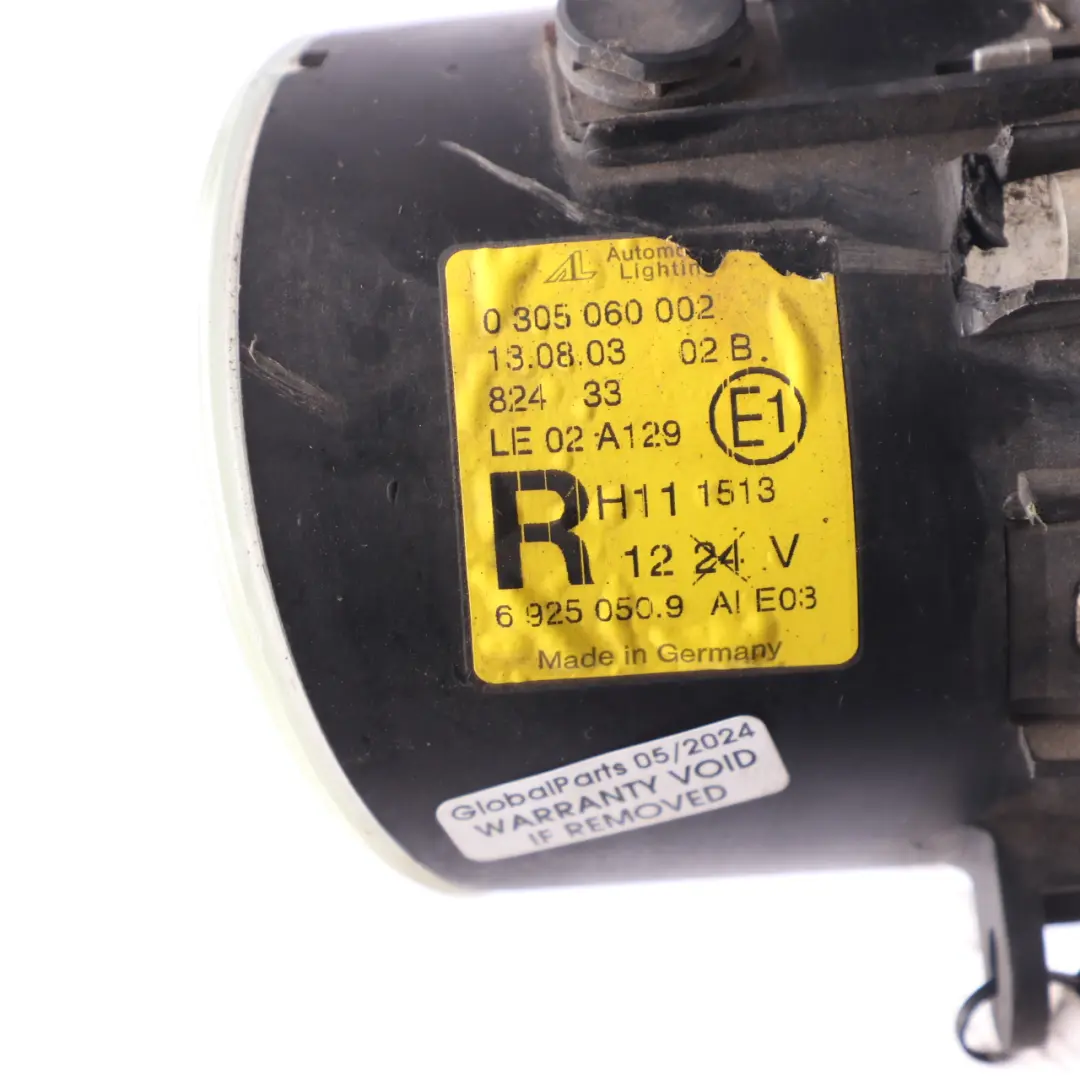 Feu Antibrouillard Avant Droit pour Mini Cooper One R50 R52 R53 à propos du numéro de pièce 6925050 Mini Cooper One R50 R52 R53 Feu Antibrouillard Avant Droit - SKU 6925050-2 - Numéro de pièce 6925050