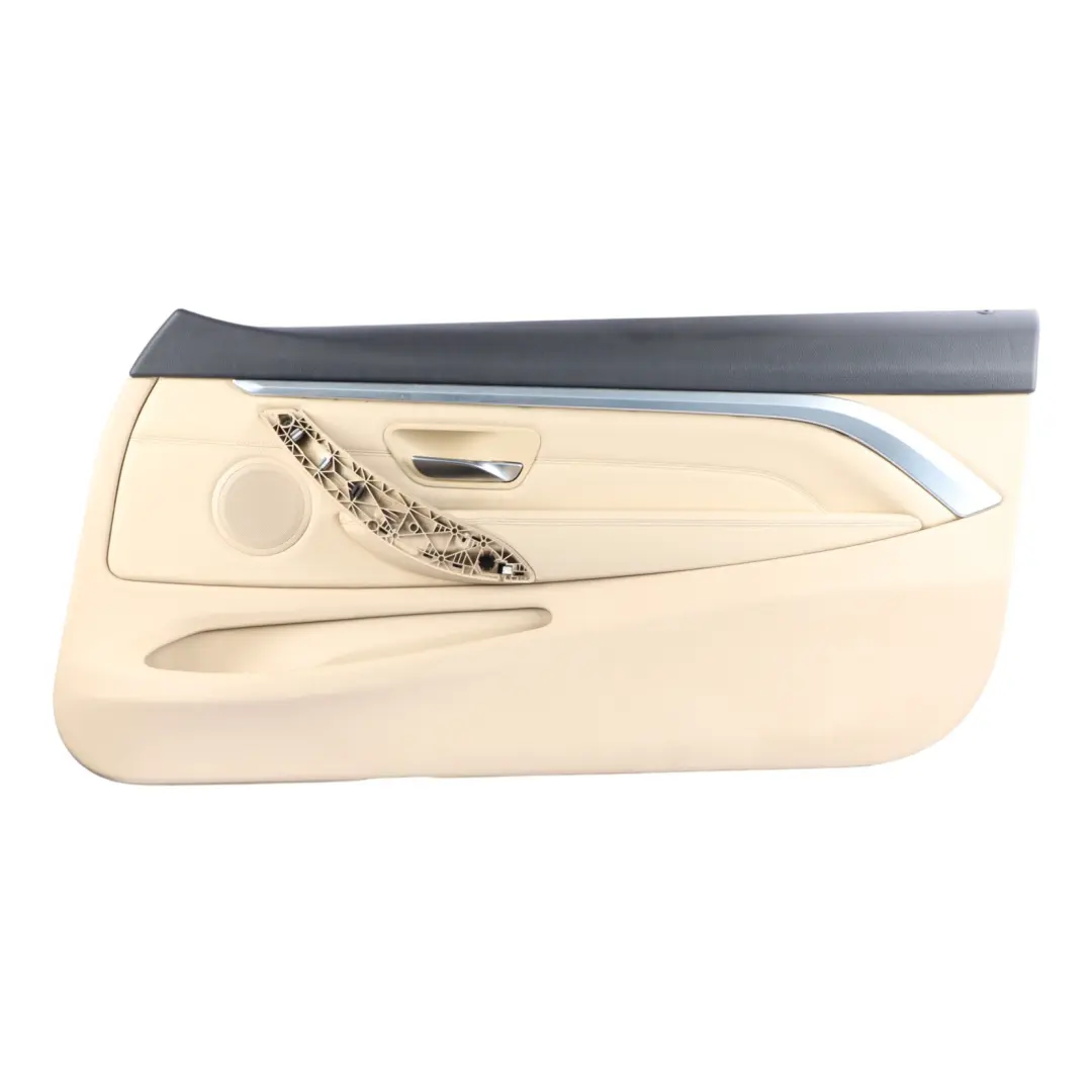 Door Card Front Right O/S Lining Panel Leather Veneto Beige to BMW F32 F33 LCI with Part number 6925713 BMW F32 F33 LCI Door Card Front Right O/S Lining Panel Leather Veneto Beige - SKU 6925713 - Part number 6925713