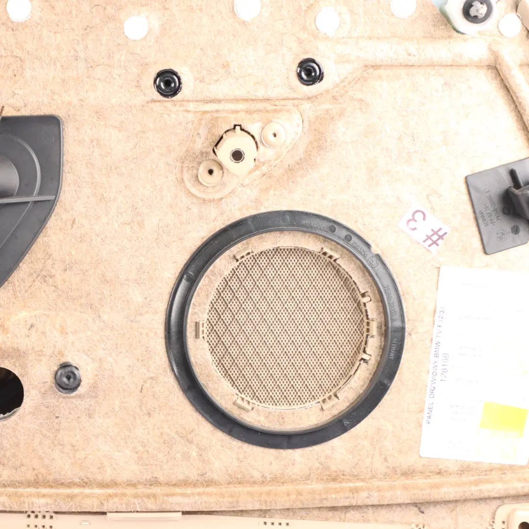 Door Card Front Right O/S Lining Panel Leather Veneto Beige to BMW F32 F33 LCI with Part number 6925713 BMW F32 F33 LCI Door Card Front Right O/S Lining Panel Leather Veneto Beige - SKU 6925713 - Part number 6925713