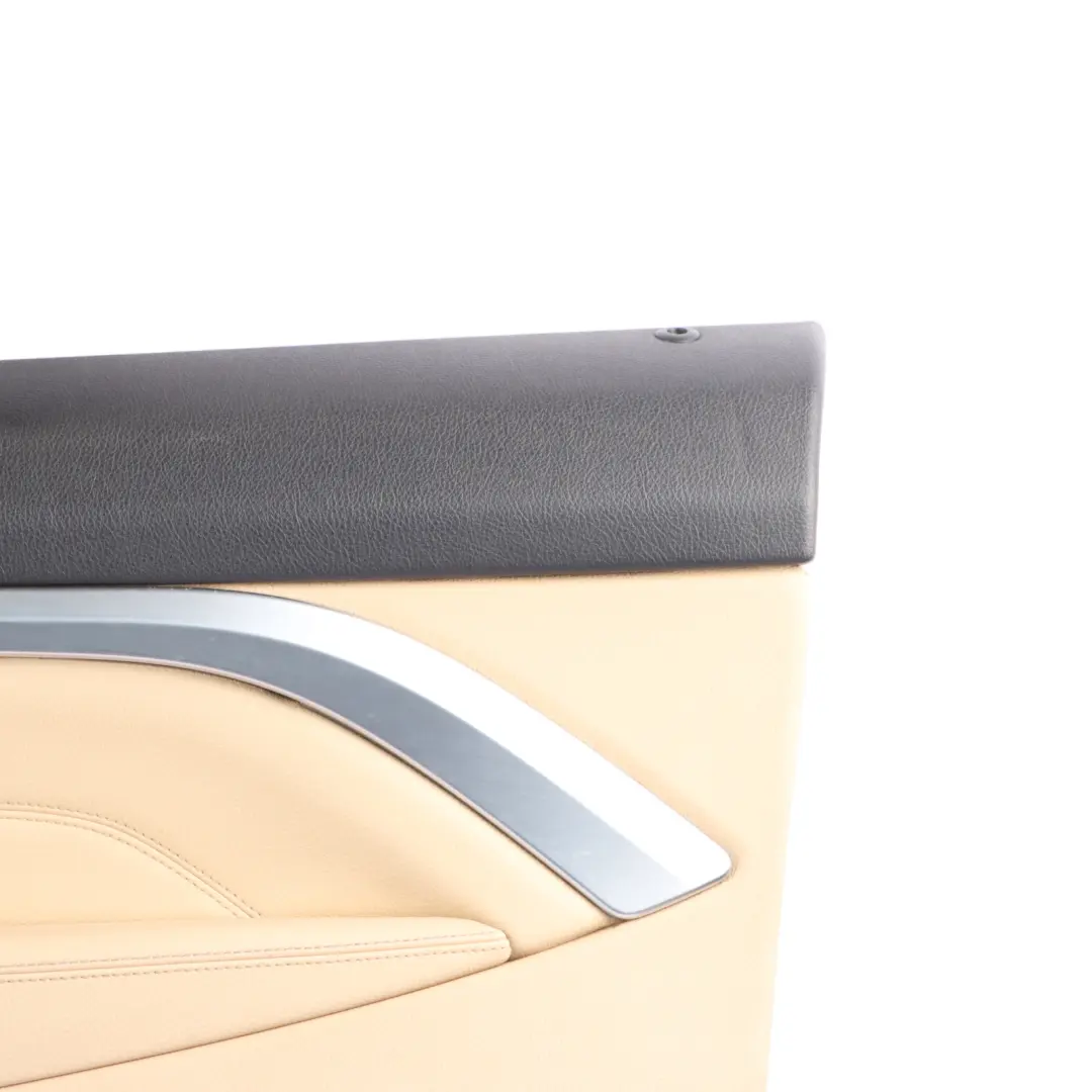 Door Card Front Right O/S Lining Panel Leather Veneto Beige to BMW F32 F33 LCI with Part number 6925713 BMW F32 F33 LCI Door Card Front Right O/S Lining Panel Leather Veneto Beige - SKU 6925713 - Part number 6925713