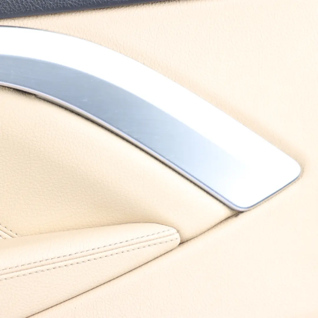 Door Card Front Right O/S Lining Panel Leather Veneto Beige to BMW F32 F33 LCI with Part number 6925713 BMW F32 F33 LCI Door Card Front Right O/S Lining Panel Leather Veneto Beige - SKU 6925713 - Part number 6925713