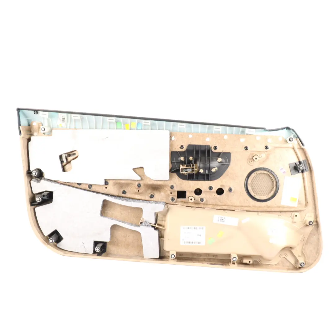 Door Card Front Right O/S Lining Panel Leather Veneto Beige to BMW F32 F33 LCI with Part number 6925713 BMW F32 F33 LCI Door Card Front Right O/S Lining Panel Leather Veneto Beige - SKU 6925713 - Part number 6925713