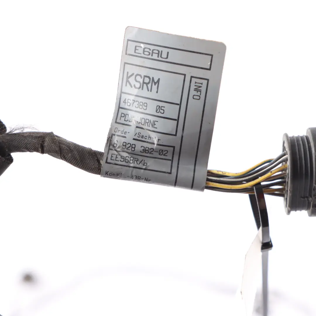 BMW E60 E61 Wiązka PDC Zderzak Przód - SKU 6928362-1 - Numer Części 6928362