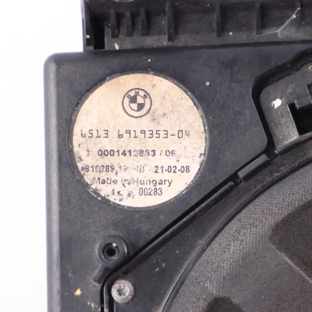 BMW E60 E61 Stereo System Left Central Bass Floor Subwoofer Left Logic7 - SKU 6929102-1 - Part number 6929102