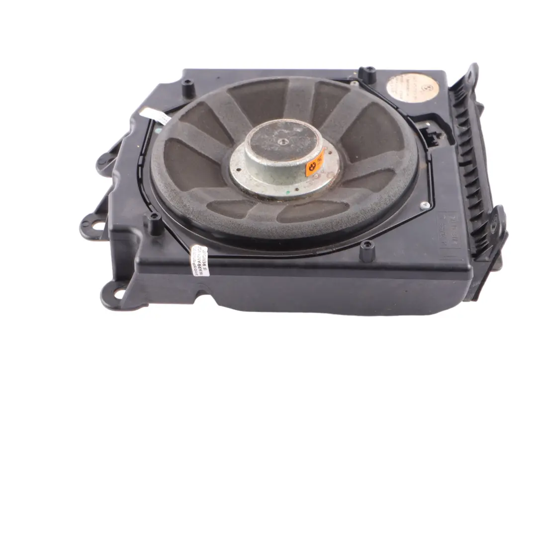 Stereo System Left Central Bass Floor Subwoofer Left Logic7 to BMW E60 E61 with Part number 6929102 BMW E60 E61 Stereo System Left Central Bass Floor Subwoofer Left Logic7 - SKU 6929102-1 - Part number 6929102