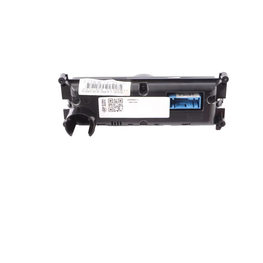 Mini Cooper R50 R53 Calentador Automático Control Aire Acondicionado - SKU 6940862-1 - Número de pieza 6940862